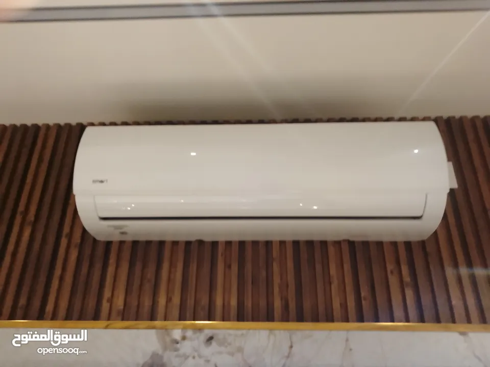 مكيف سمارت طن ونصف استخدام شهر بحاله الوكاله