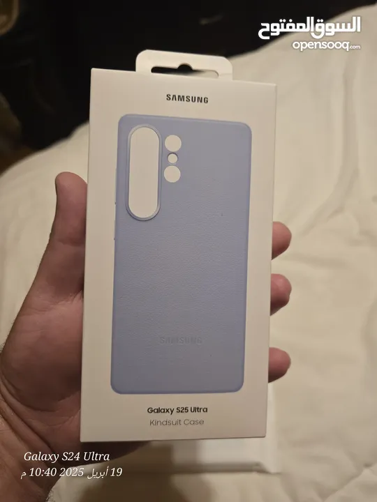 Samsung Galaxy s25 ultra original cover leather blue & Huawei p50 pro smart