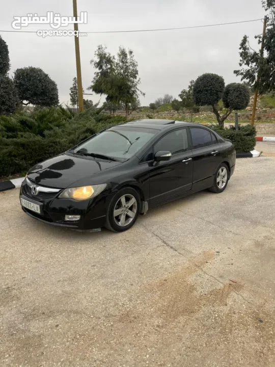 هوندا سيفك 2008 مع فتحة اوتوماتيك كاش او دفعه 15 وشيكات مع فرق سعر