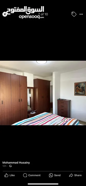غرفتين نوم مفروشة للايجار بدون رسوم معاينة
