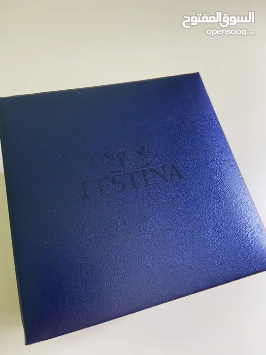 FESTINA WATCH F16995/3 BLUE STEEL STRAP, MEN