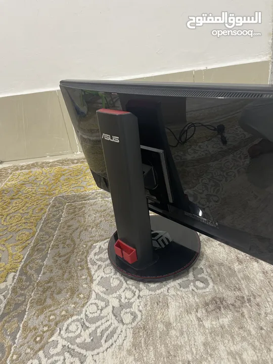 شاشه asus gaming 144hrz حق قيمينق مناسبه حيل حق الالعاب