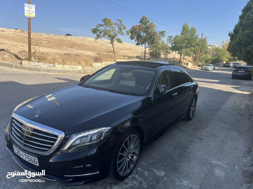 مرسيدس S400h موديل 2016 AMG بودي كيت وارد وكاله فل كامل فحص كامل