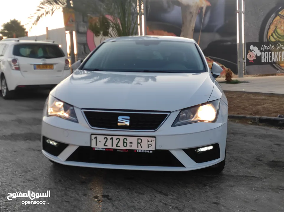 سيات ليون اكسلينس بالكرتونة محرك 1500تربو بنزين اتوماتيك 150حصان وعداد أصلي 75000كم فقططط
