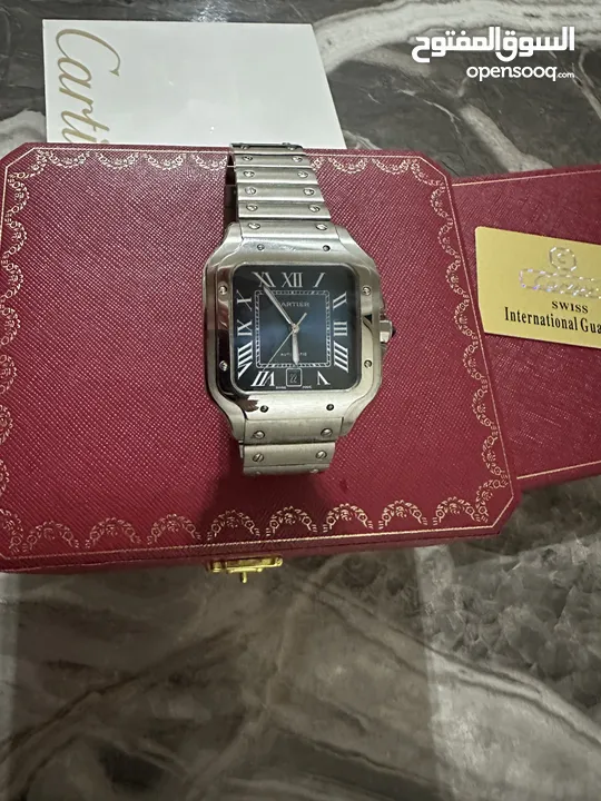 Cartier Santos Orginal Watch - Certified