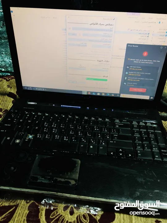 لابتوب HP مستعمل شغال تمام