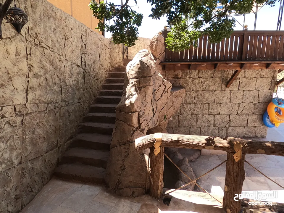 شالية رمسيس  Ramesses Chalet وسط اجمل غابات عجلون أطلالة بانورامية