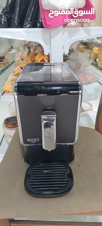 ماكينة اسبريسو من شركة beanz cafe ذاتية الطحن بسعر منافس  ومتوفر لدينا قهوة حب اسبريسو ذات مذاق رائع