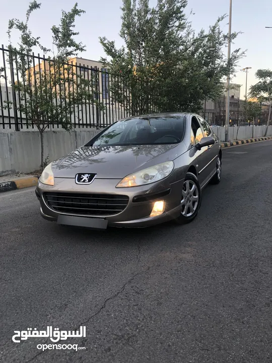 بيجو 407 موديل 2008  اتوماتيك فحص كامل مالك واحد  ممشى 90 الف فقط