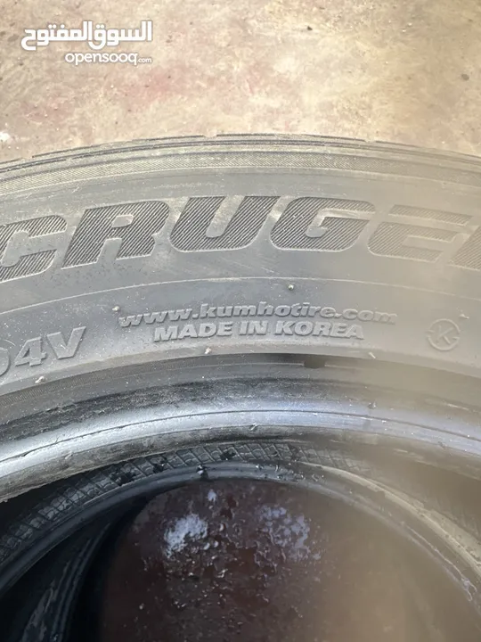 اطارات كوري الاصلي مستعمل