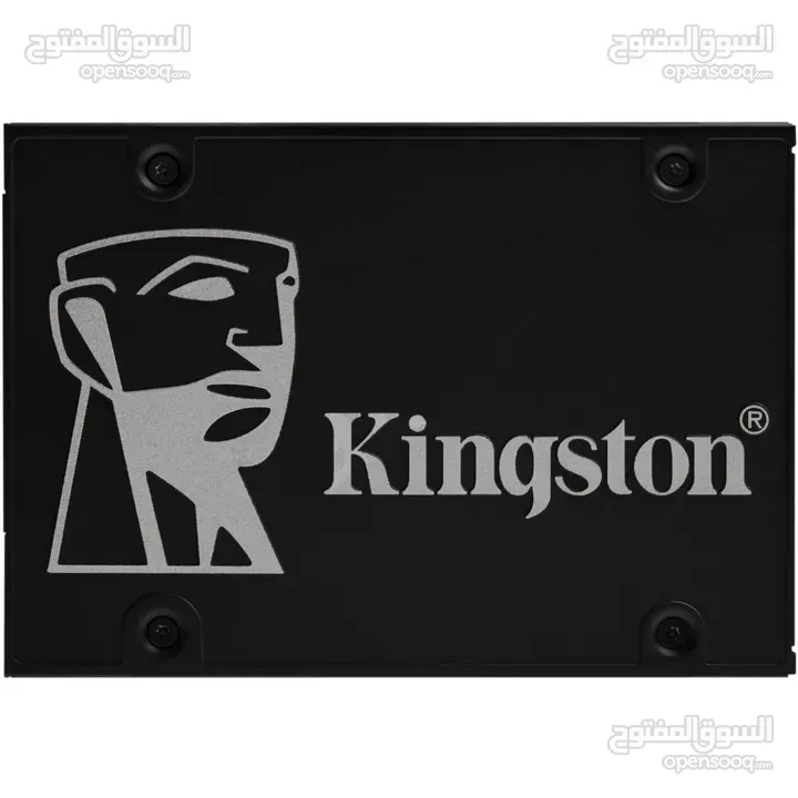 هارد دسك اس اس دي داخلي سريع 1000GB KINGSTON KC600 3D NAND 15X SPEED DESKTOP - LAPTOP GAMING SSD