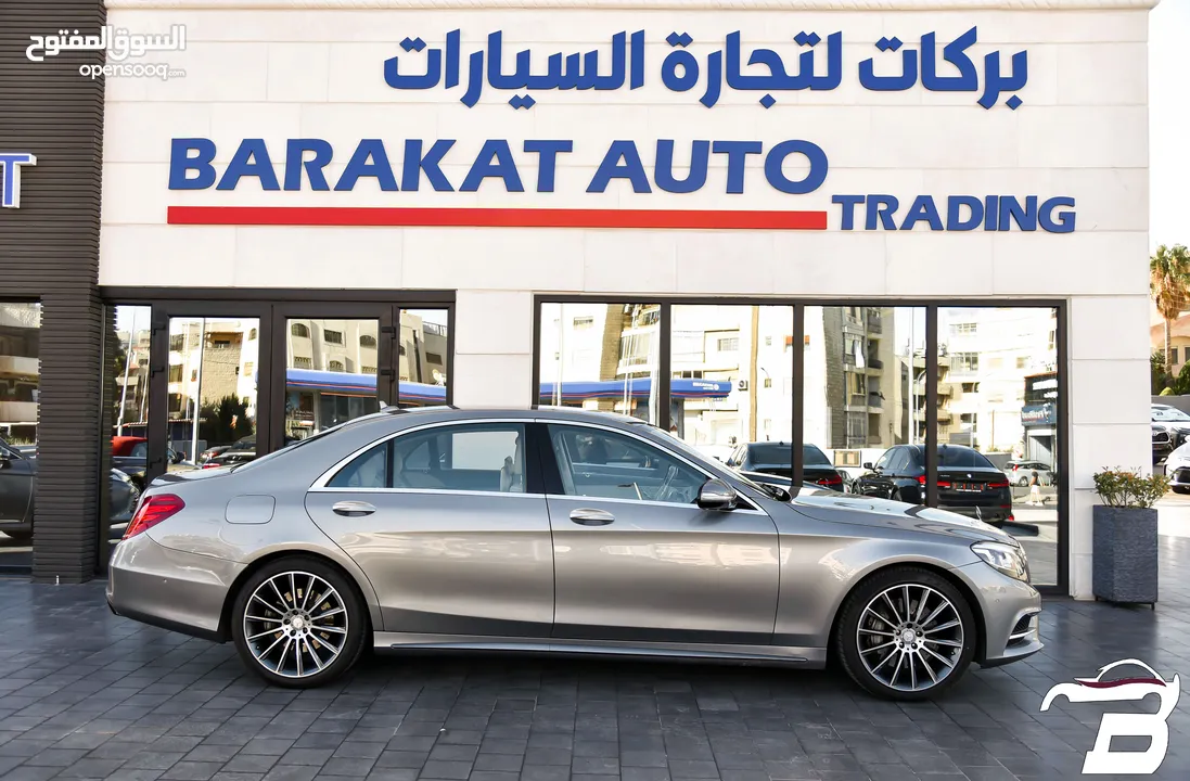 مرسيدس اس كلاس وارد الوكالة 2015 Mercedes S500 AMG Kit