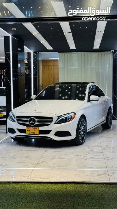 مرسيدس C300 2016 فل اضافات