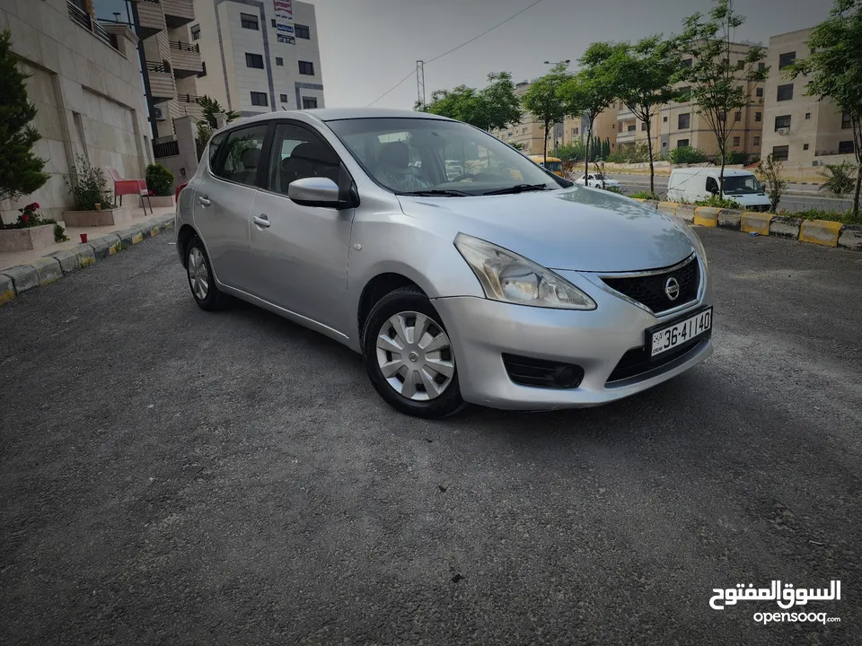 NISSAN TIIDA 2014 يابني اصلي