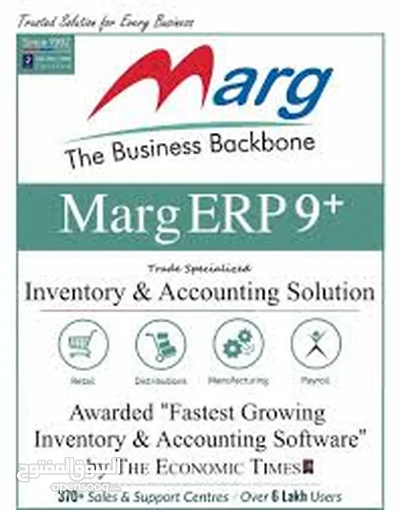 MargERP9+ For All Business Fields and Type, Pharmacies, Manufacturing, Accounting, and more!