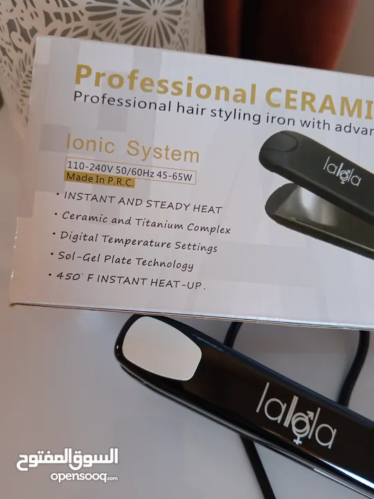 Lalola professional ceramic hair straightener