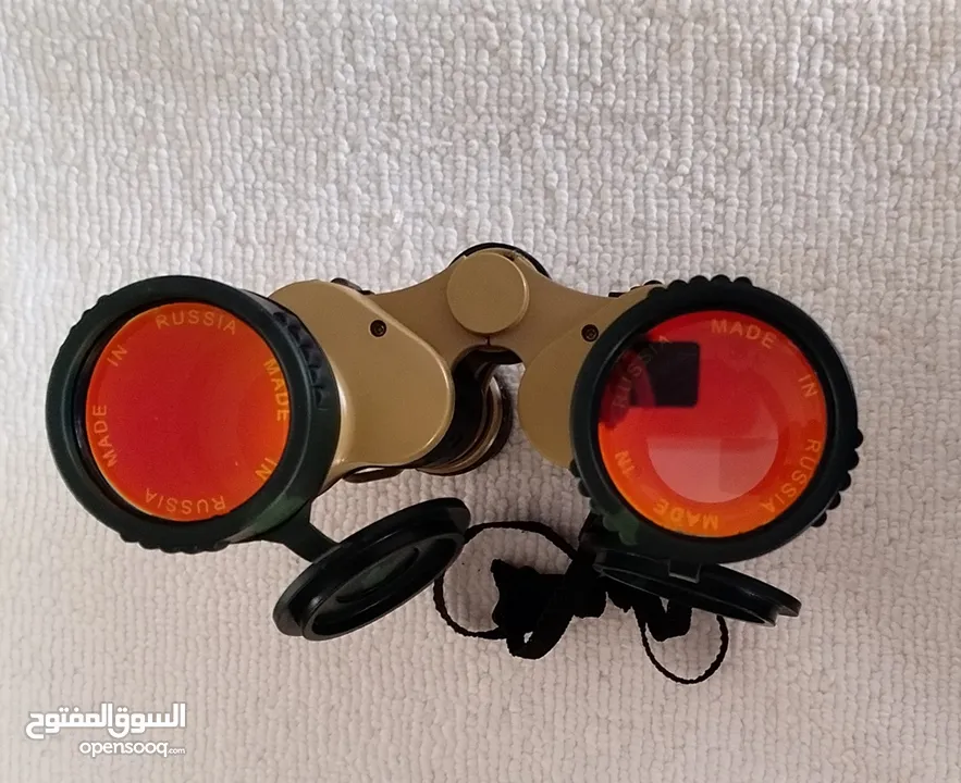 منظار (دربيل) حجم كبير 1000 متر صناعة روسية  مستعمل بحالة ممتازة لون جيشي