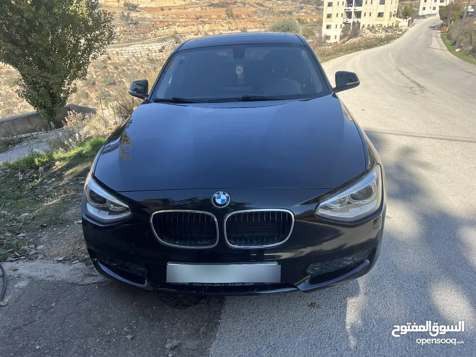 سيارة بي ام دبليو المانية من طراز BMW 116i انتاج وترخيص 2015 للبيع المستعجل