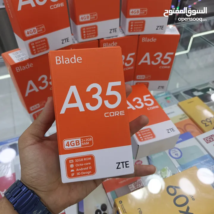 جهاز جديد بالكرتونه Blad a35 32g 4ram كفاله سنه كامله