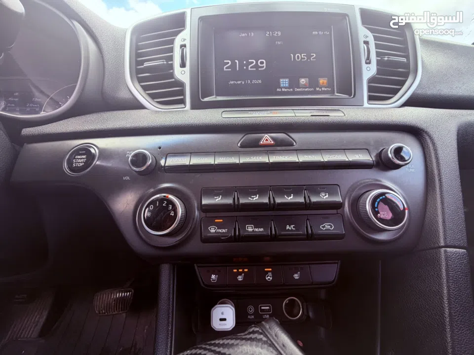 كيا سبورتاج 2017 جي تي لاين 4*4 فل اضافات فحص نخب (ممتاز ) بسعر حرررق