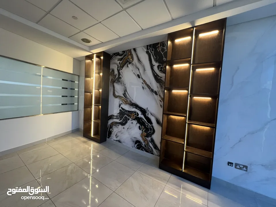 للإيجار مكتب فخم بمنطقة الصالحية 215 م For rent, a luxurious office in Al-Salhiya, Kuwait City