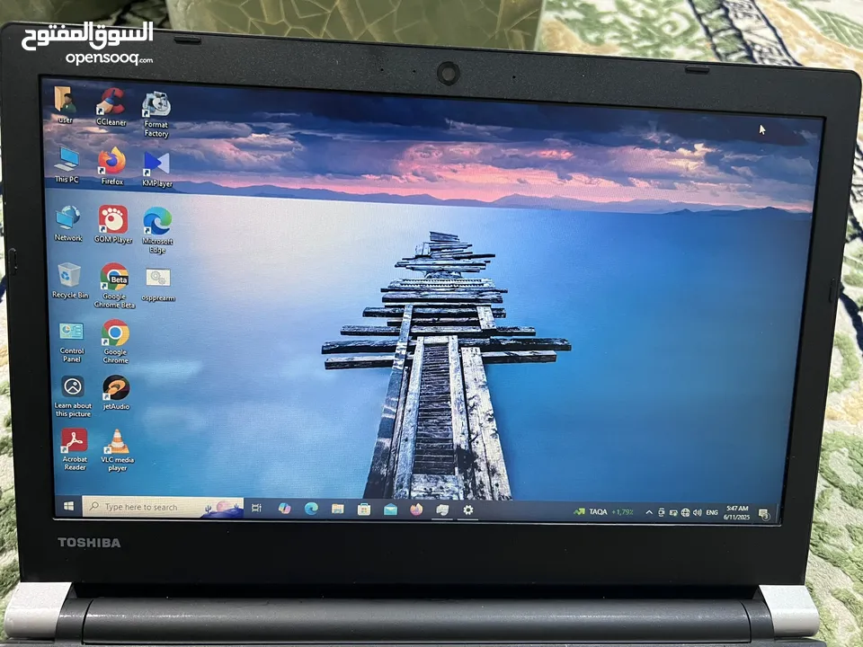 للبيع: لاب توب Toshiba بمواصفات قوية وعرض استثنائي
