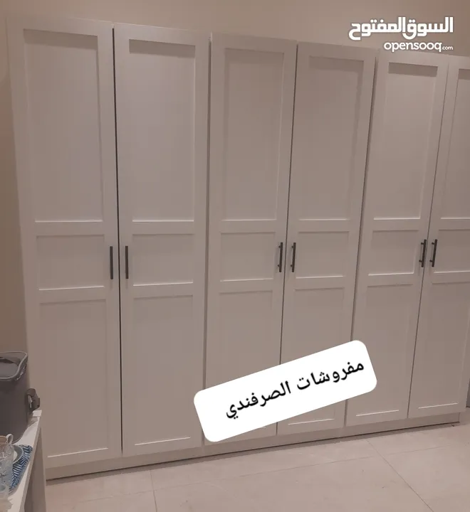 خزائن ملابس جميع المقاسات جودة عالية كفاله على جميع اعمالنا خزائن ملابس طابق مقاس 250 عرض