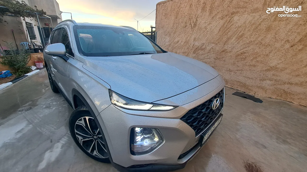 عرررض مغرري عالكاش هونداي سنتافيه 2020 فل فل 4×4 ديزل 2000 تيربو يد 1