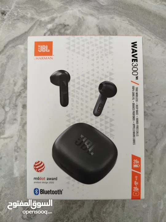 سماعات بلوتوث أصليه JBL Wave 300 TWS بسعر ممتاز