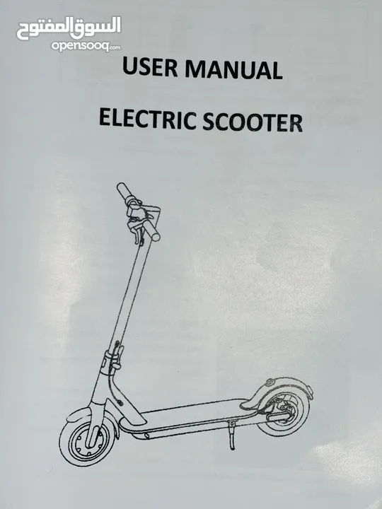 سكوتر كهربائي جديد للبيع او تبديل ب ايفون ونزيدك اعلي حسب التليفون