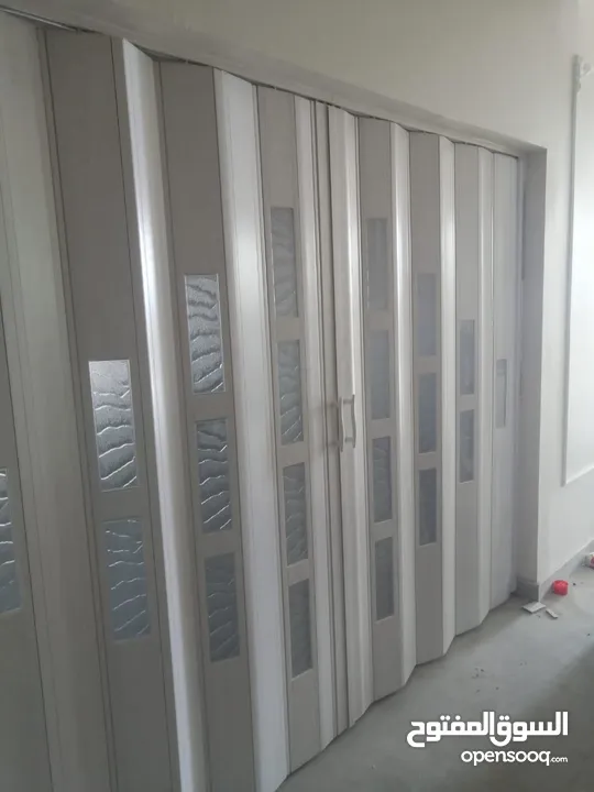 Folding PVC doors