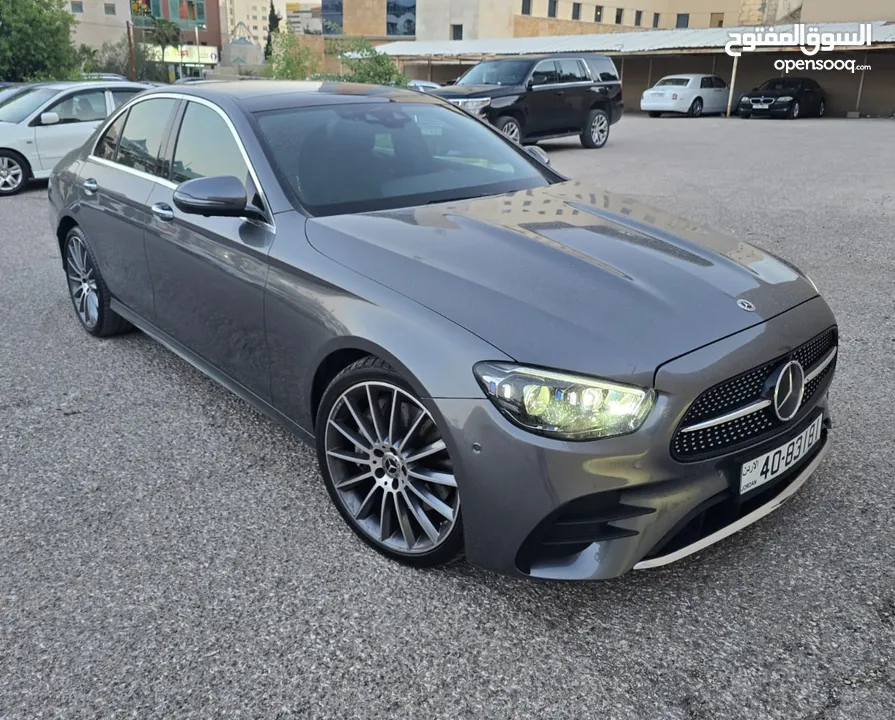 مرسيدس E350 2022 فل الفل أعلى صنف فحص كامل جمرك جديد