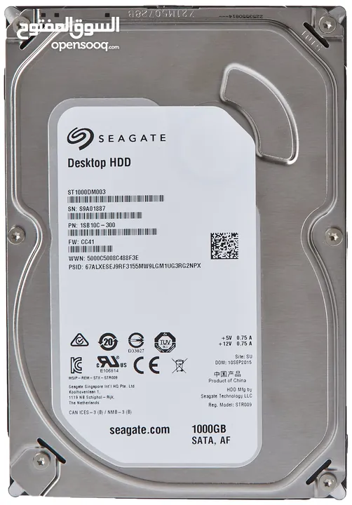 REFURBISHED HDD 3 MONTHS WARRANTY  هارد ديسك 500GB و 1T مجدد مكفول 3 اشهر