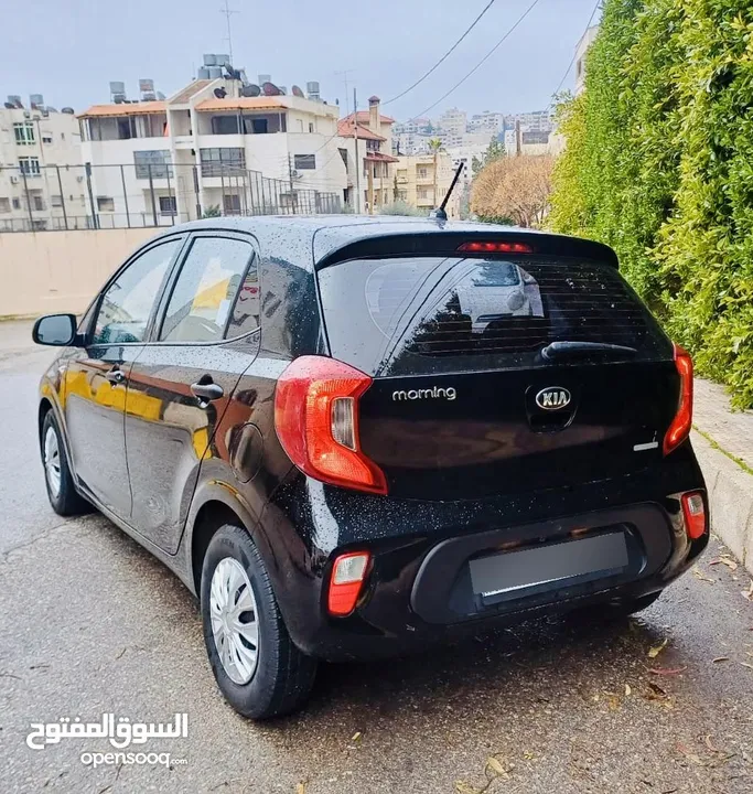 ابتداءا من دفعه اولى 1200 تملك كيا بيكانتو مورننج موديل 2020 لون اسود فحص كامل للبيع كاش او اقساط