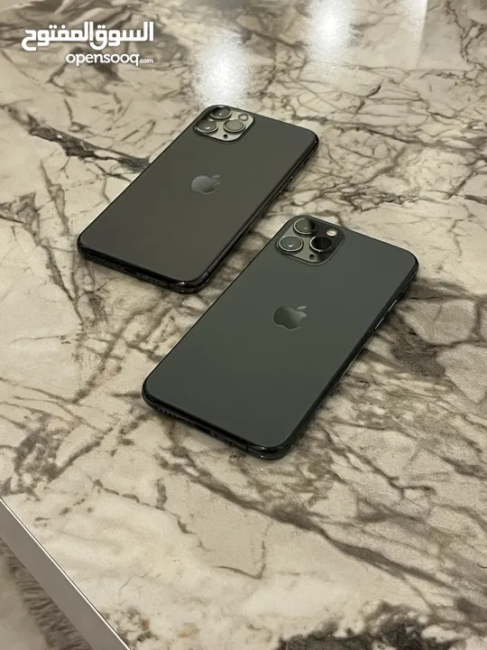 iPhone 11 Pro اجهزة بحالة الجديد غير مفتوحة كامل قطعهم الاصلية