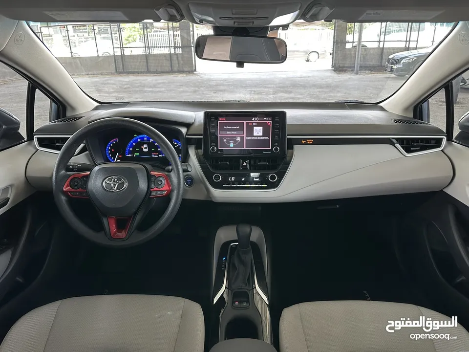 2022 TOYOTA COROLLA HYBRID تويوتا كورولا وارد امريكي بطاريه ليثيوم اصلي