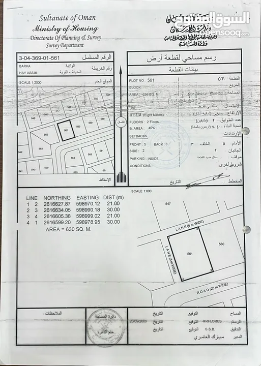 قطعتين شبك حي عاصم سفاري بموقع جميل وبخدمات متكاملة