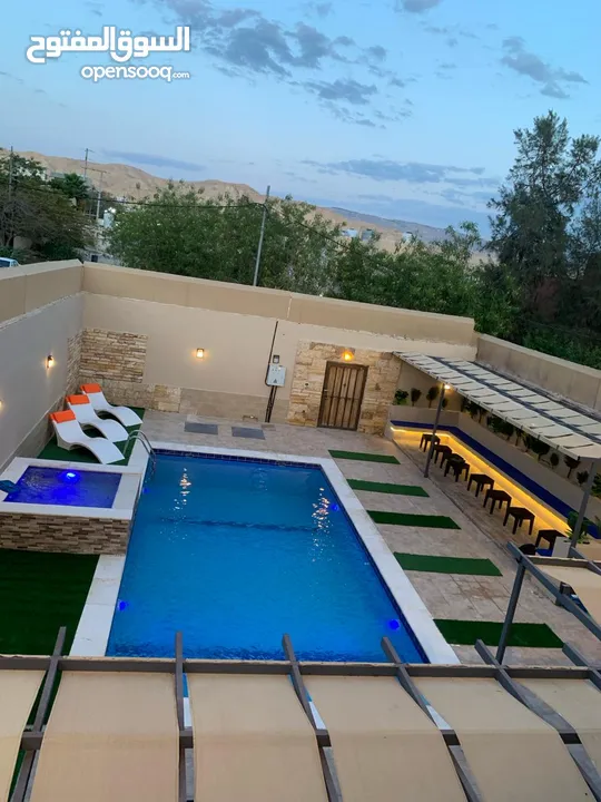 بورتو فيلا الجديدة كلياً للإيجار اليومي"مسبح مدفئ"