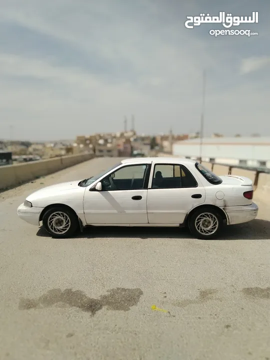 كيا سيفيا 1994 بحاله جيده جدا وكل شيء واضح بالاعلان والصور