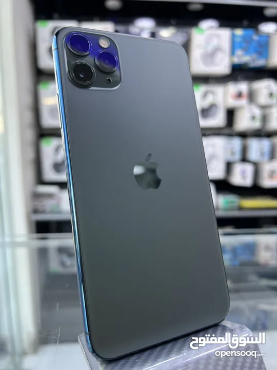 Used iPhone 11 Pro Max (256 GB) ايفون  11 برو ماكس مستعمل بحالة ممتازة  مكفول كفالة فحص و استخدام 30