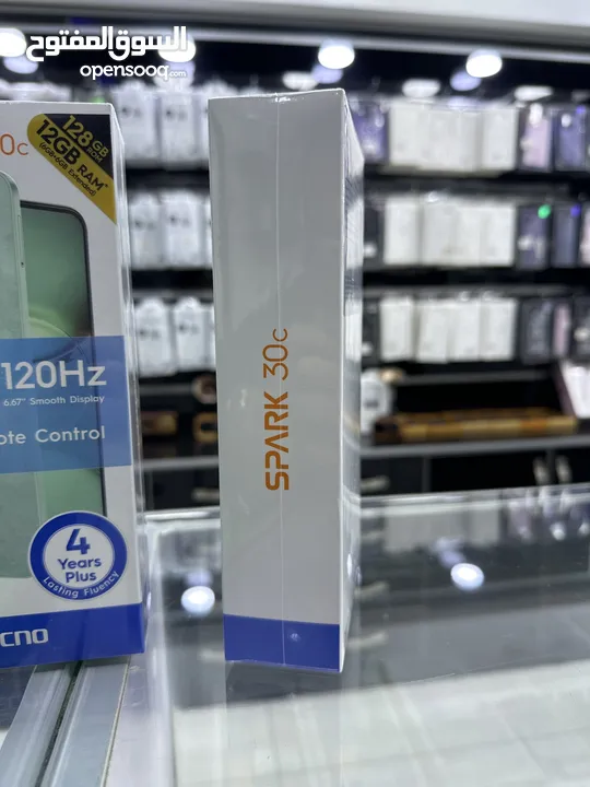 Tecno Spark 30c (128 GB / 6+6 RAM)  تكنو سبارك 2024 تكنو سبارك الجديد كليا لفترة محدودة بسعر حرق