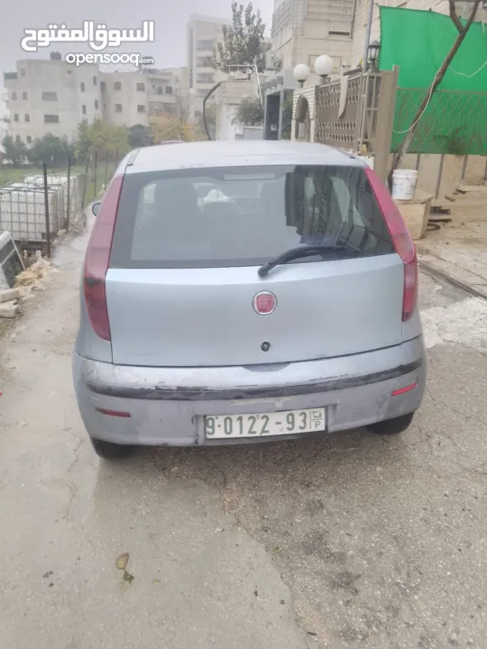 سياره فيات بونتو سبايس 2008 اصل اجار مكسور عليها 3 سنين ترخيص قير ماتور الف الف صلاه النبي