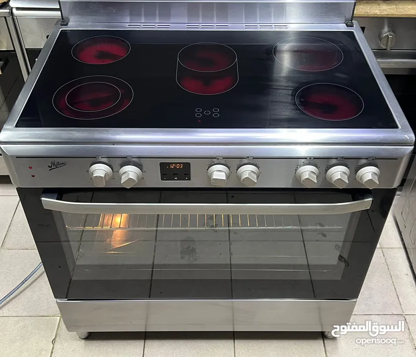 cooking range gas and electric