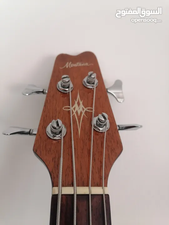 Montana acoustic electric bass guitar