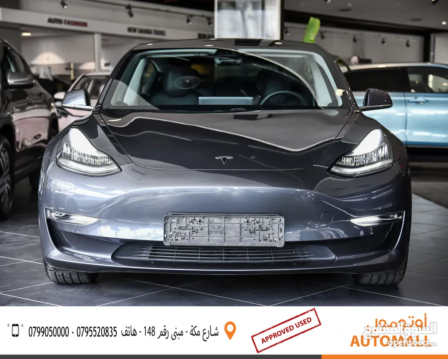 تيسلا3  لونج رينج موديل 2020 Tesla Model 3 Long Range Dual Motor