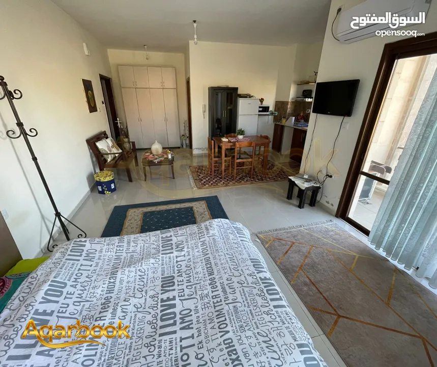 استوديو مفروش للايجار بمنطقة الريحان