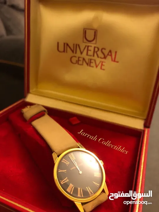 Vintage Universal Geneve ~Mechanical rare chocolate dial~