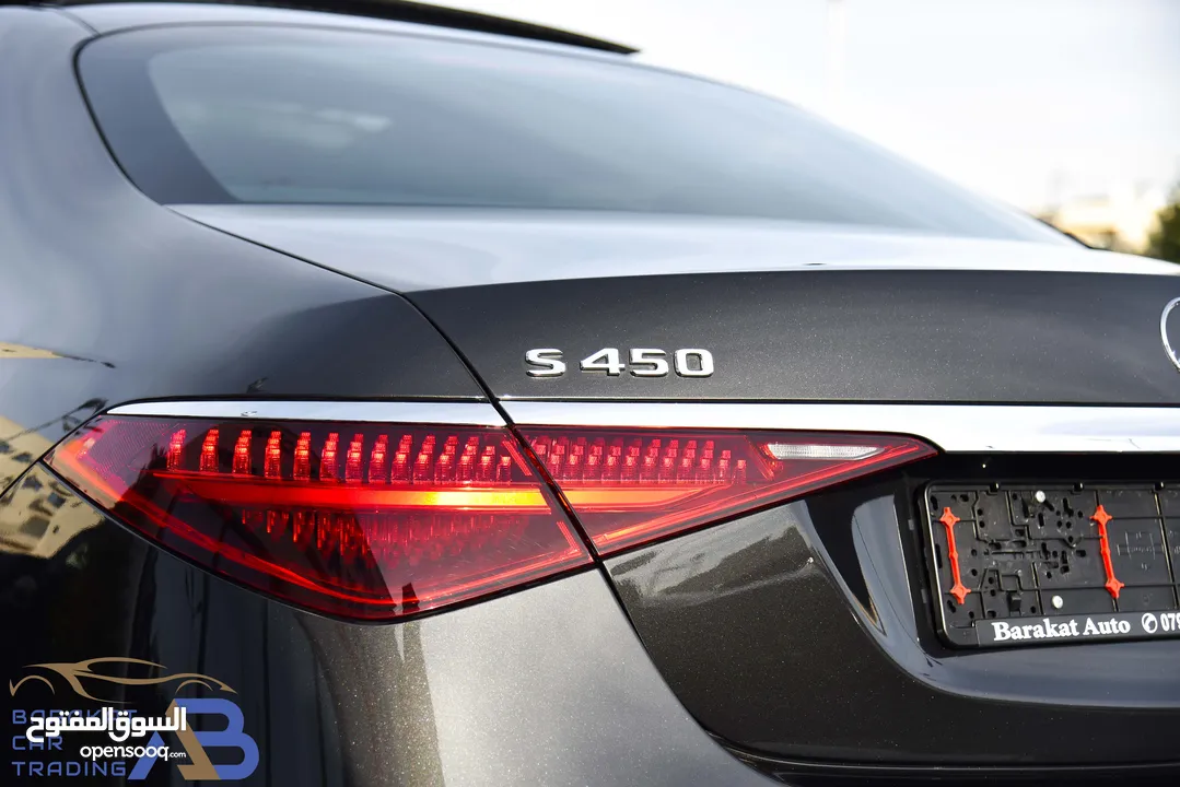 مرسيدس اس كلاس مايلد هايبرد وارد الوكالة 2022 Mercedes S450 4MATIC AMG Line Mild Hybrid