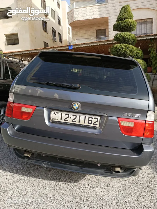 BMW  X5 موديل 2003 بحالة ممتازة للبيع .