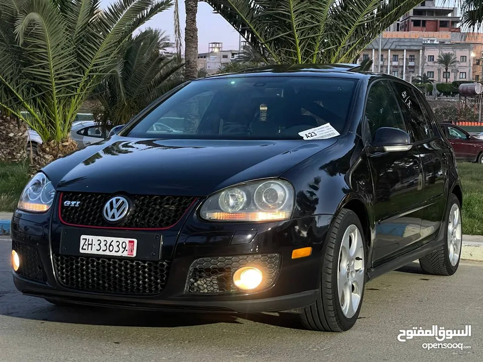 VW GOLF MK5 GTI 2009 جمرك رساله مفتوحه